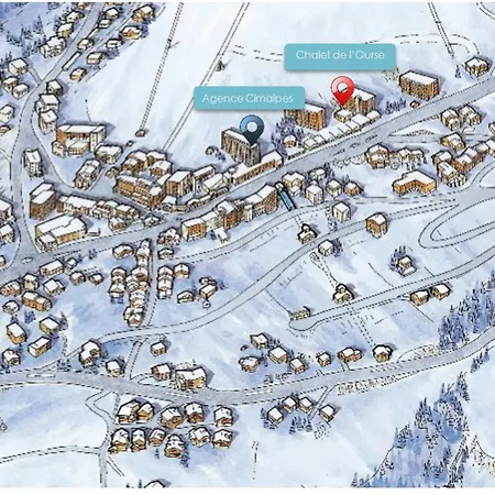 4* Au Centre De Moriond, 4 Chambres, 98m², 10 Pers, Parking, Wifi - Fr-1-563-79 Lejlighed *